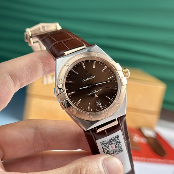 Omega Constellation Best Replica Watch Chocolate Dial UM Factory 39mm (1)