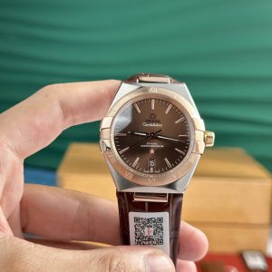 Omega Constellation Best Replica Watch Chocolate Dial UM Factory 39mm (1)