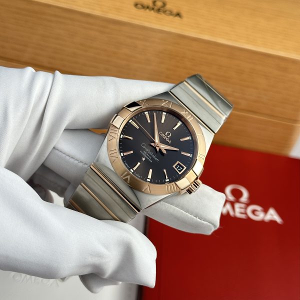 Omega Constellation Best Replica Watch Chocolate Dial VS Factory (2)