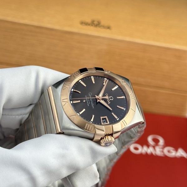 Omega Constellation Best Replica Watch Chocolate Dial VS Factory (2)