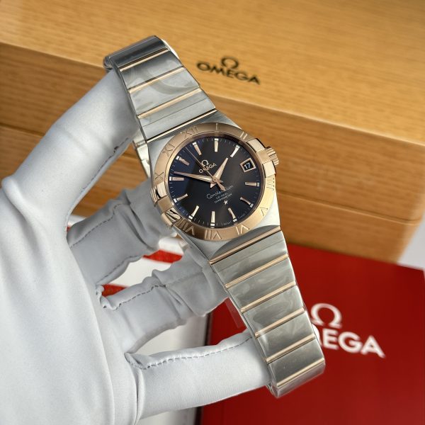 Omega Constellation Best Replica Watch Chocolate Dial VS Factory (2)