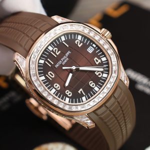 Patek Philippe Aquanaut 5167R Diamonds Baguette Replica GR Factory 40mm (11)