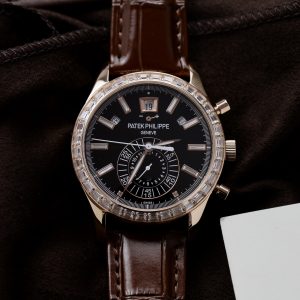 Patek Philippe Complications 5961R Black Dial Replica Watch TW Factory (5)