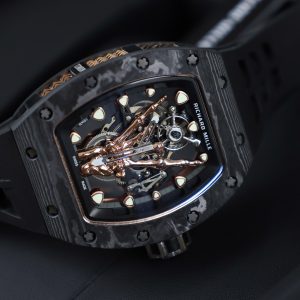 Richard Mille Fake Watch RM66 Automatic & Black Carbon 43mm (7)