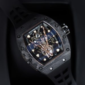 Richard Mille Fake Watch RM66 Automatic & Black Carbon 43mm (7)