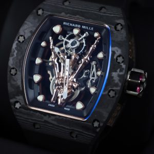 Richard Mille Fake Watch RM66 Automatic & Black Carbon 43mm (7)