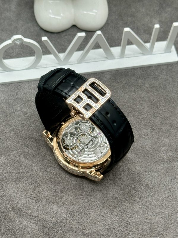 Roger Dubuis Tourbillon Real Gold 18K & Diamonds Best Replica 47mm (5)