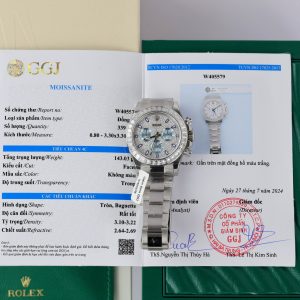 Rolex Cosmograph Daytona Custom Full Moissanite Diamonds (1)