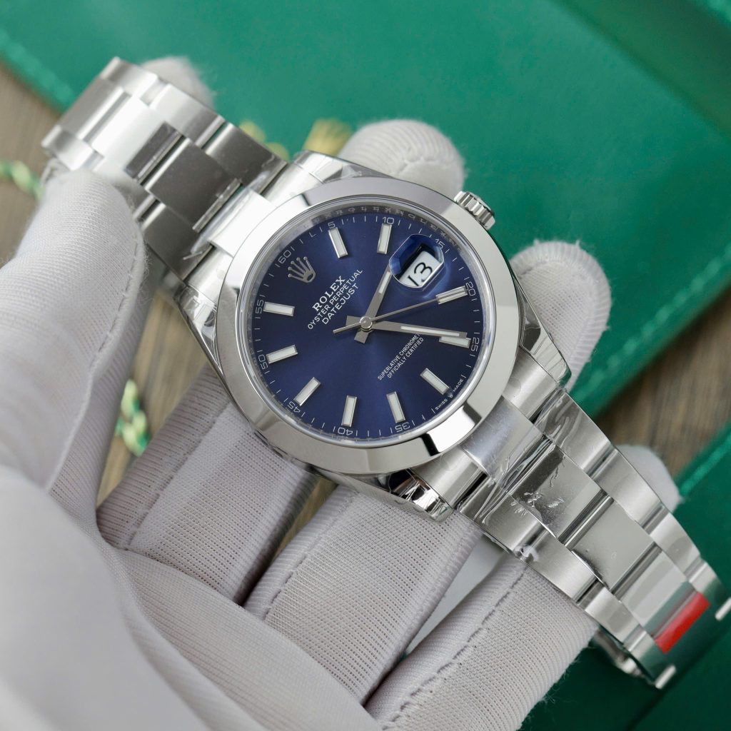 Rolex DateJust 126300 Blue Dial Best Replica Watch VS Factory 41mm