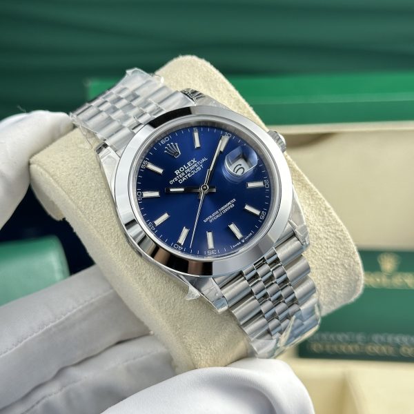 Rolex DateJust 126300 Blue Dial Best Replica Watch VS Factory 41mm (2)