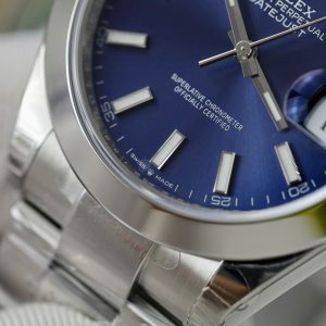 Rolex DateJust 126300 Blue Dial Best Replica Watch VS Factory 41mm