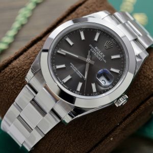 Rolex DateJust 126300 Gray Dial Best Replica Watch VS Factory 41mm (4)