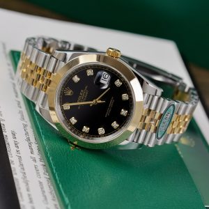 Rolex Datejust 126303 Black Dial Replica Watch Clean Factory 41mm (3)