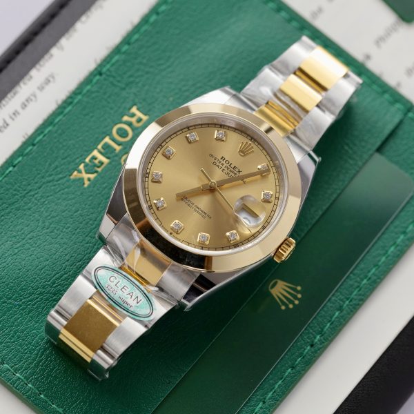 Rolex Datejust 126303 Oyster Strap Replica Watch Clean Factory 41mm (3)