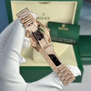 Rolex Day-Date 228235 Gray Ombre Gold Wrapped 186 Grams QF Factory 40mm (5)