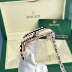 Rolex Day-Date 228235 Gray Ombre Gold Wrapped 186 Grams QF Factory 40mm (5)