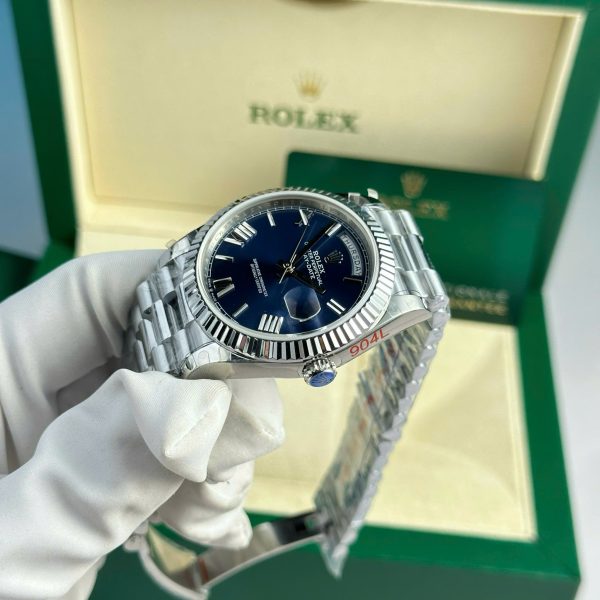 Rolex Day-Date 228236 Blue Dial Best Replica GM Factory 40mm (1)