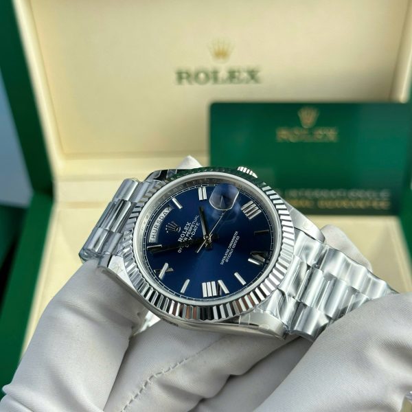 Rolex Day-Date 228236 Blue Dial Best Replica GM Factory 40mm (1)