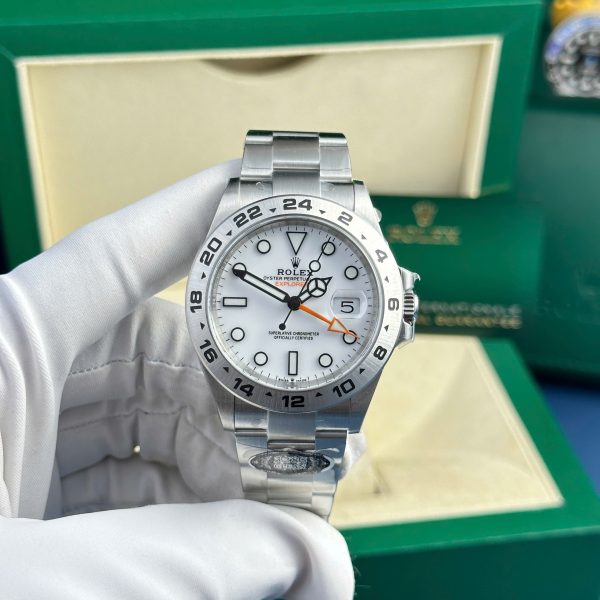 Rolex Replica Watch Explorer ll 226570 White Dial Clean Factory 42mm (4)