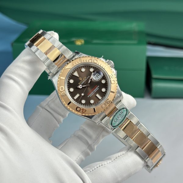 Rolex Yacht Master 126621 Best Replica Watch Clean Factory Chocolate Dial 40mm (1)