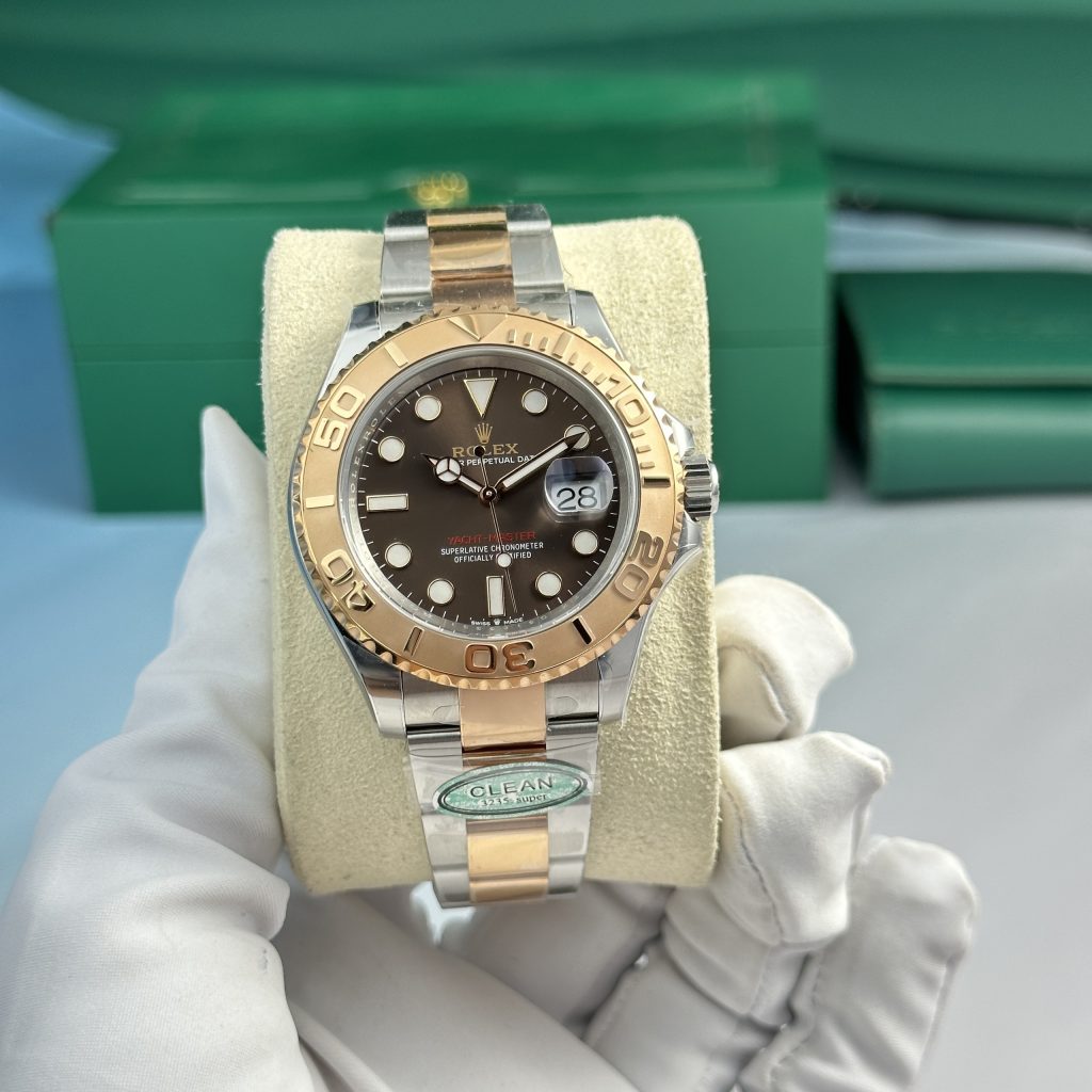 Rolex Yacht Master 126621 Best Replica Watch Clean Factory Chocolate Dial 40mm (1)