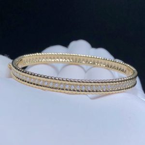 Van Cleef & Arpels Bracelet Custom Natural Diamond 18K Gold (2)