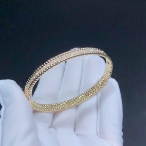 Van Cleef & Arpels Bracelet Custom Natural Diamond 18K Gold (2)