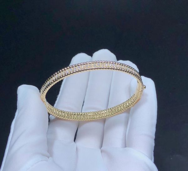 Van Cleef & Arpels Bracelet Custom Natural Diamond 18K Gold (2)