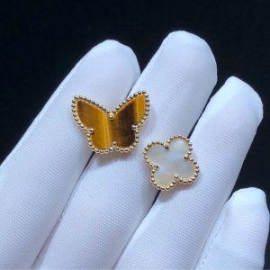 Van Cleef & Arpels Lucky Alhambra Rings Remake 18K Gold Mother Of Pearl (2)