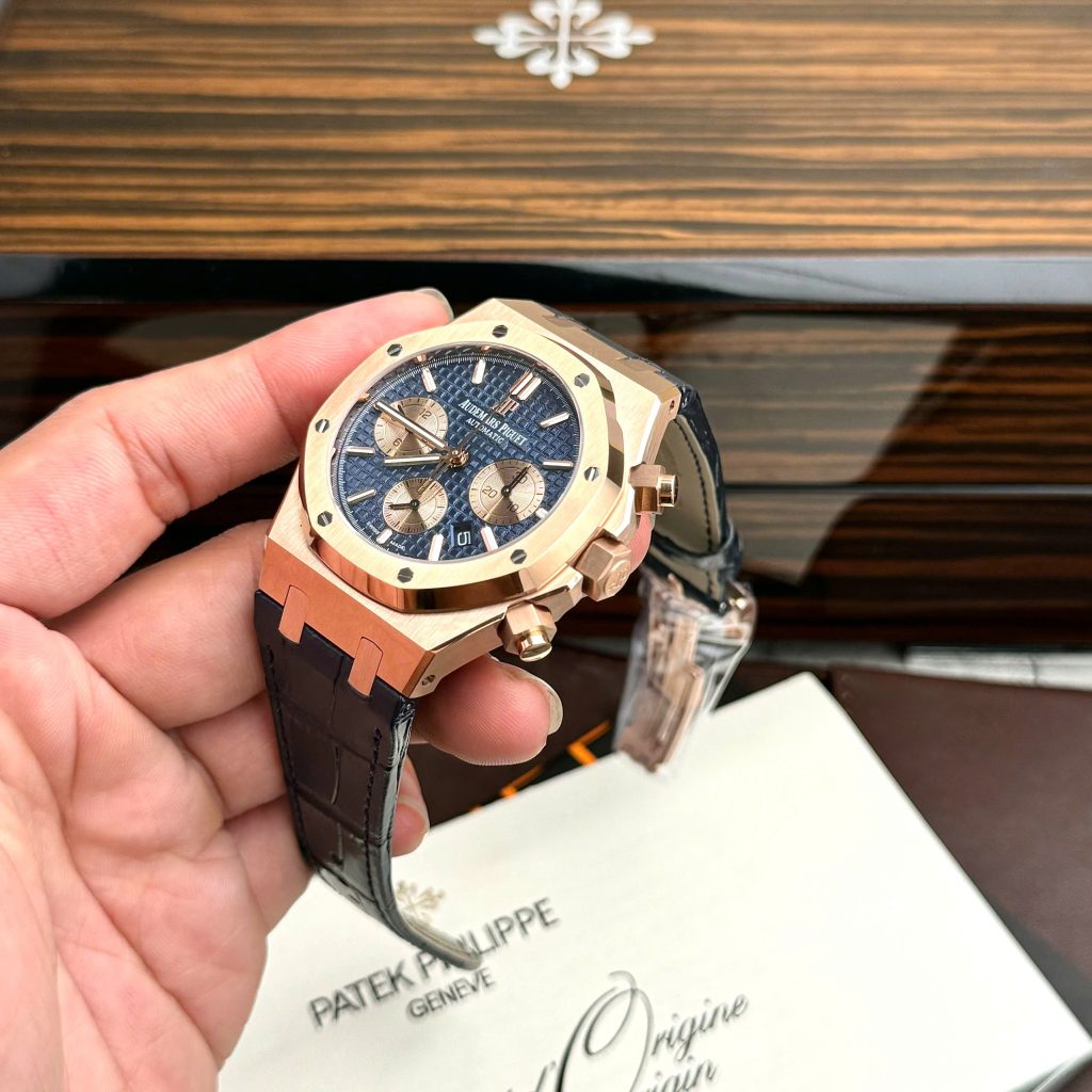 Audemars Piguet Royal Oak 26331OR Replica Watch Blue Dial 41mm (2)