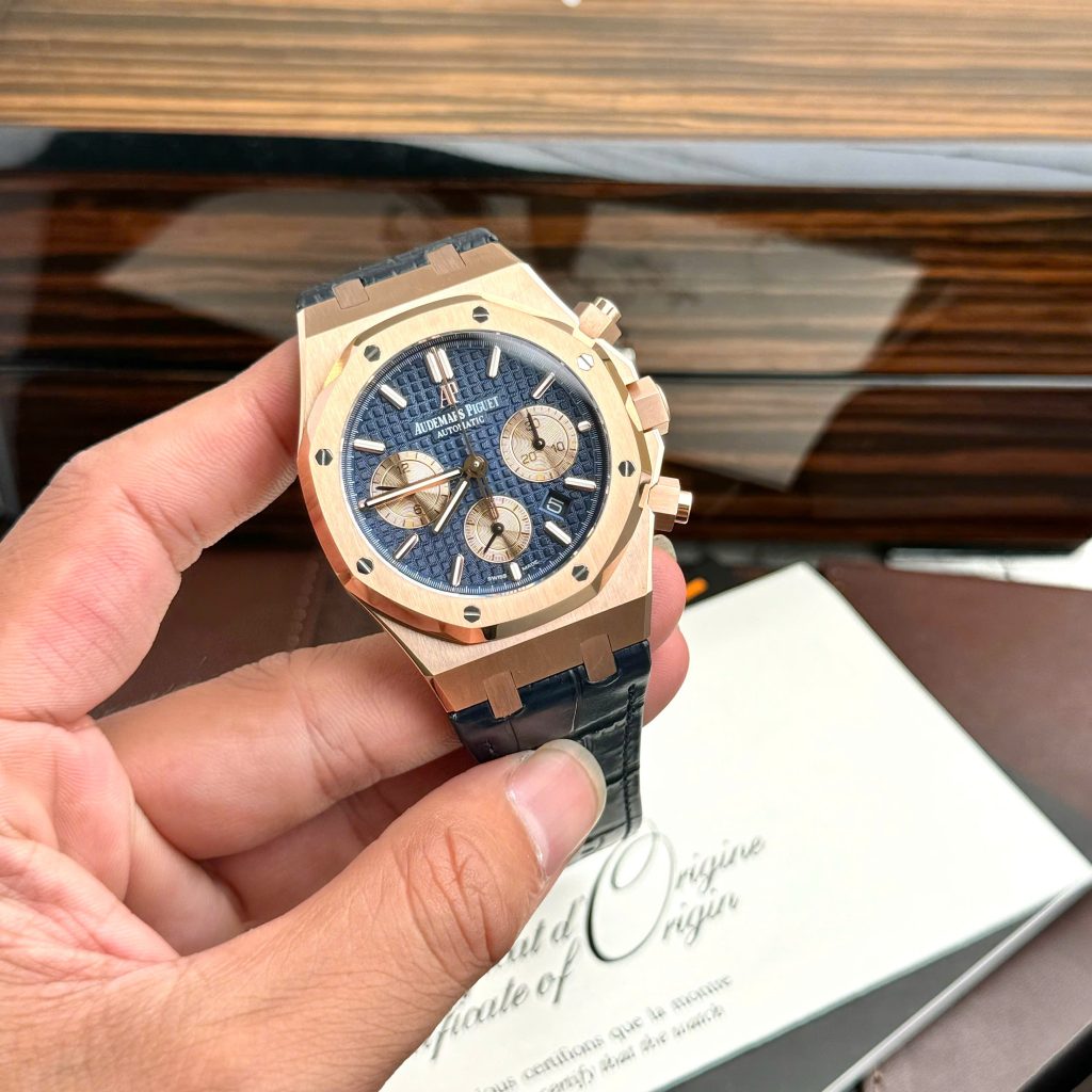 Audemars Piguet Royal Oak 26331OR Replica Watch Blue Dial 41mm (2)