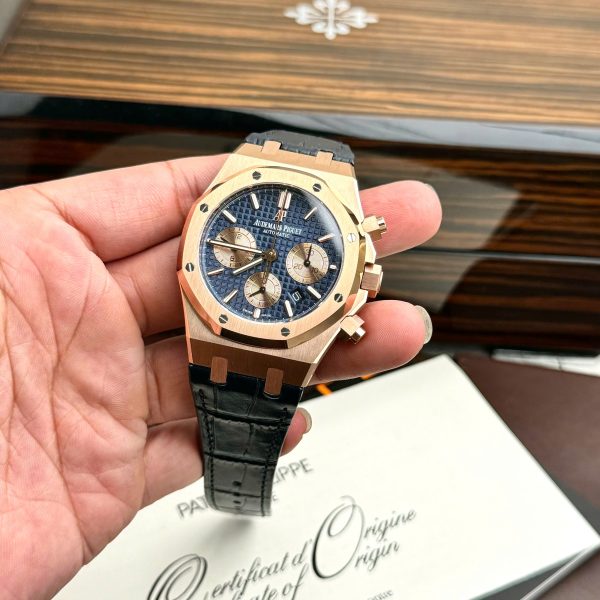 Audemars Piguet Royal Oak 26331OR Replica Watch Blue Dial 41mm (2)