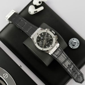 Hublot Classic Fusion Chronograph Fake 11 Watch Dial Black 42mm (2)