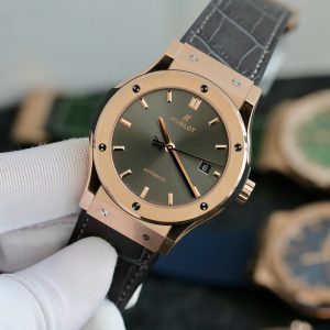 Hublot Classic Fusion King Gold Grey Best Replica JJF Factory 42mm (3)