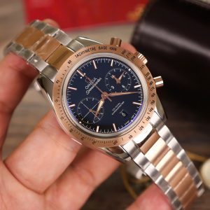 Omega Speedmaster Co-xial Chronograph Demi Rose Gold Replica 11 Watch 41 (2)