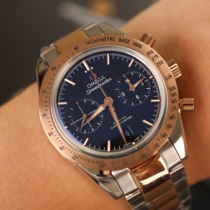 Omega Speedmaster Co-xial Chronograph Demi Rose Gold Replica 11 Watch 41 (2)