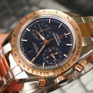 Omega Speedmaster Co-xial Chronograph Demi Rose Gold Replica 11 Watch 41 (2)