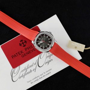 Patek Philippe Aquanaut 5167 Replica 11 Watch Red Rubber Strap 40mm (1)