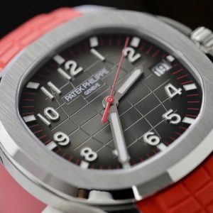 Patek Philippe Aquanaut 5167 Replica 11 Watch Red Rubber Strap 40mm (1)