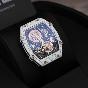 Richard Mille RM27-05 Rafael Nadal White Carbon Best Replica Watch 37.25×47 (2)