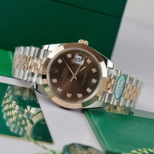 Rolex DateJust 126301 Replica Watch Dial Chocolate Clean Factory 41mm (2)