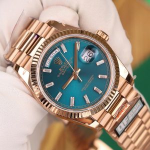 Rolex Day-Date 128235 Best Replica Watch President Strap Weight 158gram QF Factory 36mm (2)