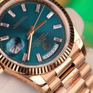 Rolex Day-Date 128235 Best Replica Watch President Strap Weight 158gram QF Factory 36mm (2)