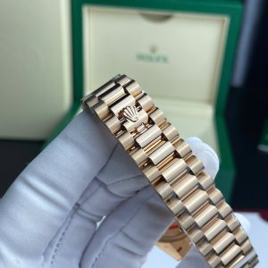 Rolex Day-Date 128235 Replica Watch Gold Wrapped Weight 135gram 36mm (2)