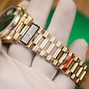 Rolex Day-Date 128238 Best Replica Watch Green Dial Weight 158gram QF Factory 36mm (2)