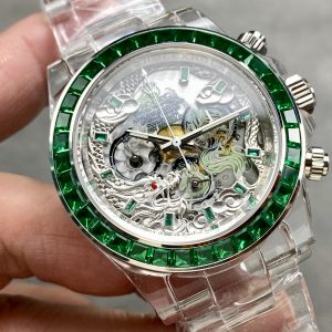 Rolex Daytona AET Remould Best Replica Watch Customize Sapphire Gemstone 40mm (2)