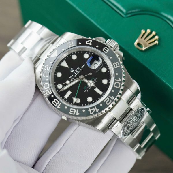 Rolex GMT-Master II 126710GRNR Replica 11 Watch Oyster Strap Clean Factory 41mm (2)