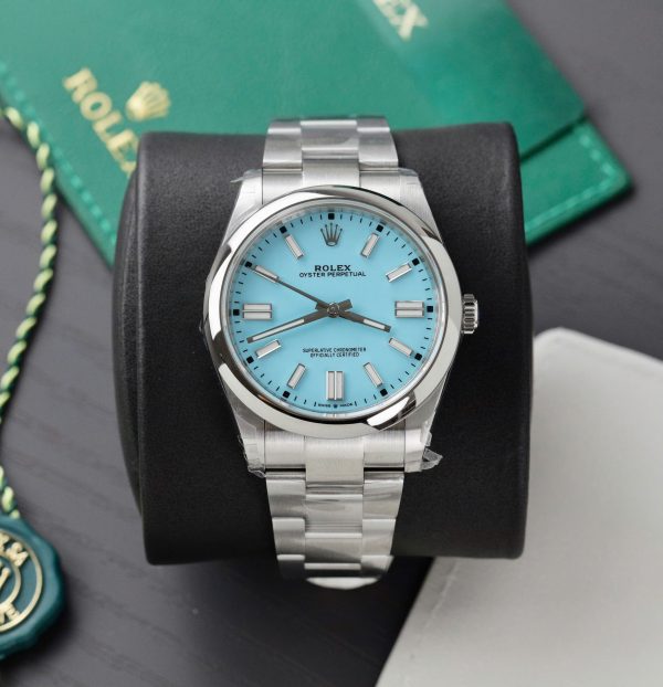 Rolex Oyster Perpetual 124300 Best Replica Watch Tiffany Dial VS Factory 41mm (2)