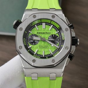 Audemars Piguet Royal Oak Offshore Diver Chronograph Replica 11 Watch Green 42mm (2)