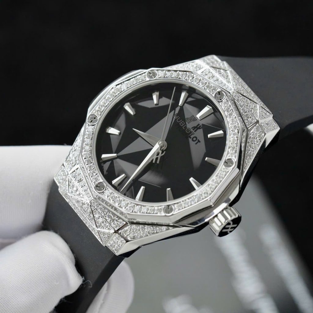 Hublot Orlinski Best Replica Watch Custom Moissanite Diamonds Hong Kong 40mm (2)